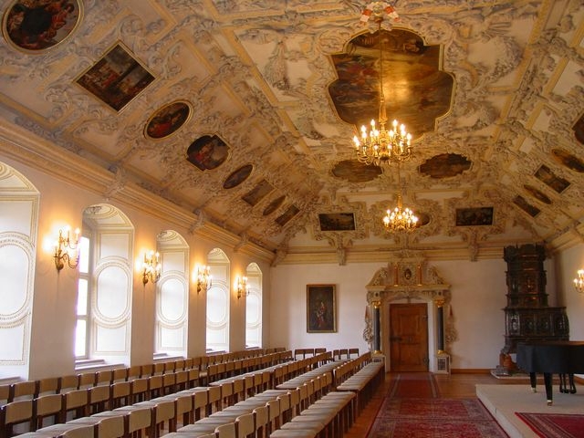 Festsaal des Klosters Benediktbeuren