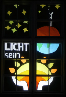 Adventsfenster 10. auf 11. Dezember: Licht sein 