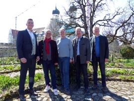 Gemeinsame Zukunft von Kloster und ZUK April 2025, Gruppenfoto Leitung und Entscheider ZUK und Kloster