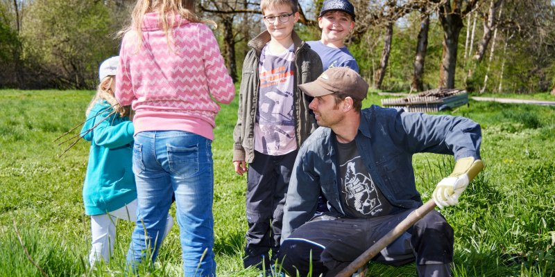 Eine Mitmach-Aktion für Familien im Zentrum für Umwelt und Kultur