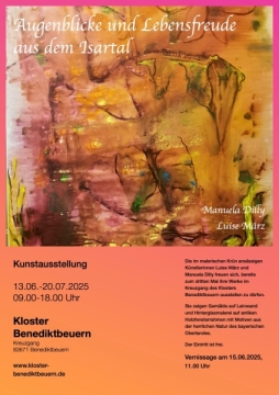 Ausstellung Augenblicke und Lebensfreude aus dem Isartal im Kloster Benediktbeuern