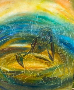 Ausstellung Natur und Körper von Christina Etschel im Kloster Benediktbeuern