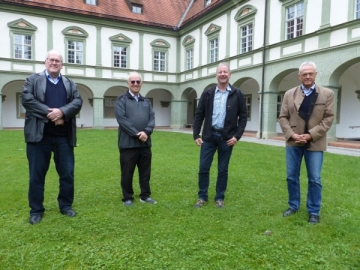 Das neue Leitungsteam des Klosters