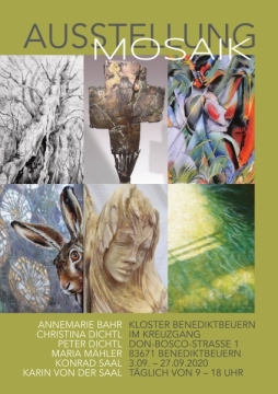 Mosaik - Plakat zur Ausstellung