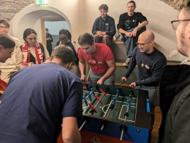 Kickerduell der Salesianischen Jugendbewegung