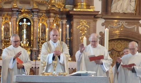 Don Bosco Fest 2023 Eucharistiefeier im Kloster Benediktbeuern