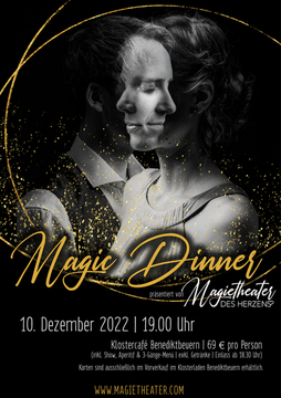 Magic Dinner 10.12.2022 im Klostercafé Benediktbeuern