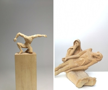 Bildhauerkunst Seitfudem, Skulpturen Balance und Pieta